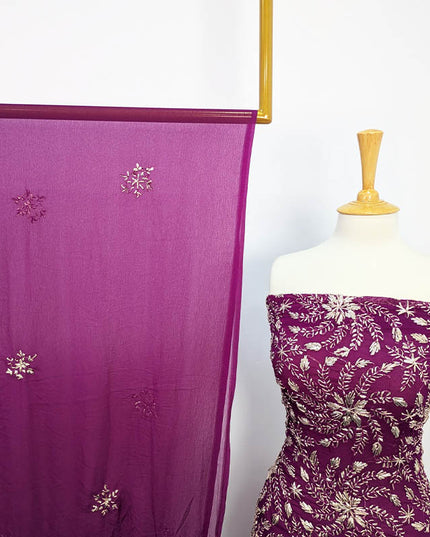 Handmade Gotta Work Chiffon 2pc Unstitched