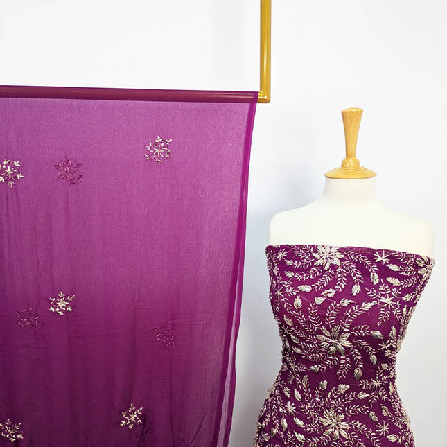 Handmade Gotta Work Chiffon 2pc Unstitched