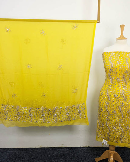 Handmade Gotta Work Chiffon 2pc Unstitched
