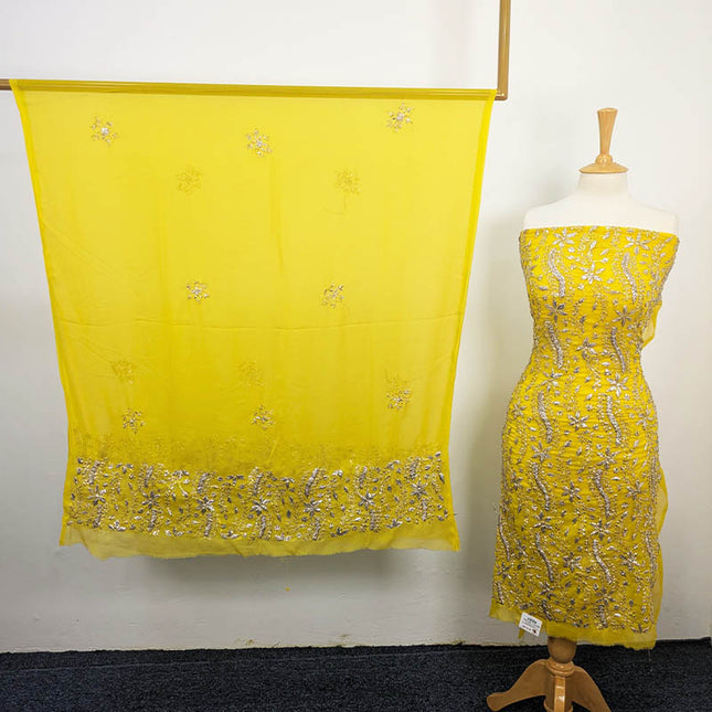 Handmade Gotta Work Chiffon 2pc Unstitched