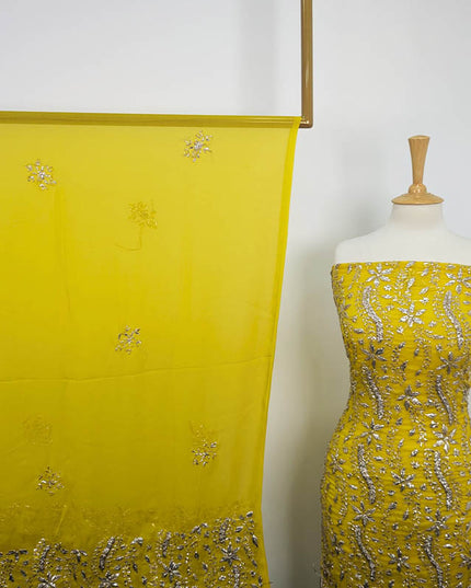 Handmade Gotta Work Chiffon 2pc Unstitched
