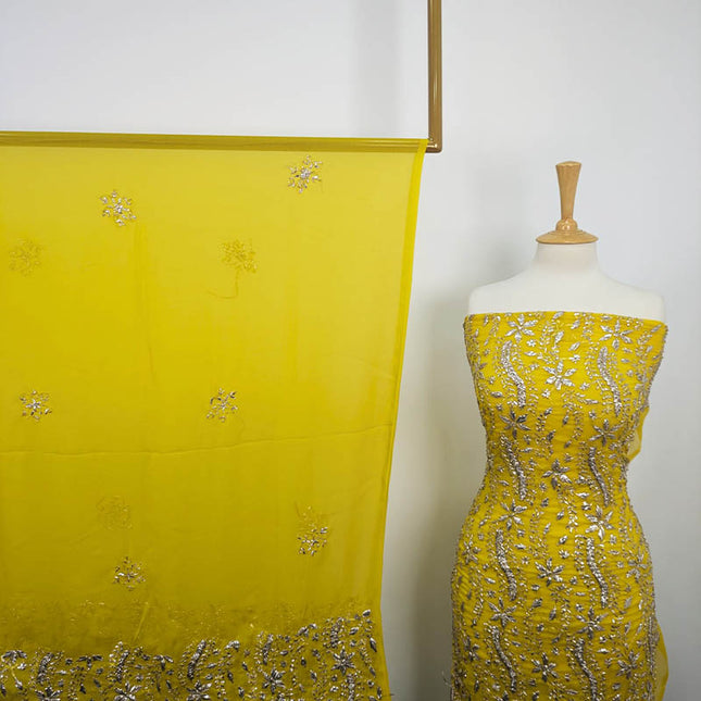Handmade Gotta Work Chiffon 2pc Unstitched