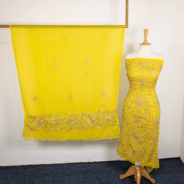 Handmade Gotta Work Chiffon 2pc Unstitched