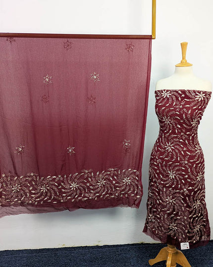 Handmade Gotta Work Chiffon 2pc Unstitched