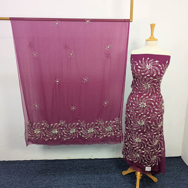 Handmade Gotta Work Chiffon 2pc Unstitched