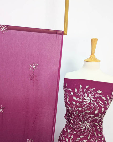 Handmade Gotta Work Chiffon 2pc Unstitched
