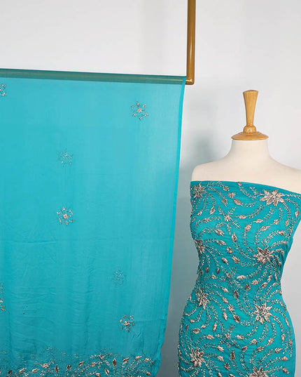Handmade Gotta Work Chiffon 2pc Unstitched
