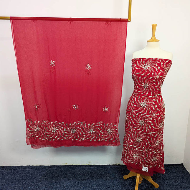 Handmade Gotta Work Chiffon 2pc Unstitched