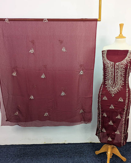 Chiffon Handmade Gotta Work 2PC Unstitched