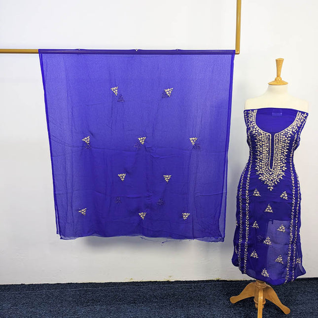 Chiffon Handmade Gotta Work 2PC Unstitched