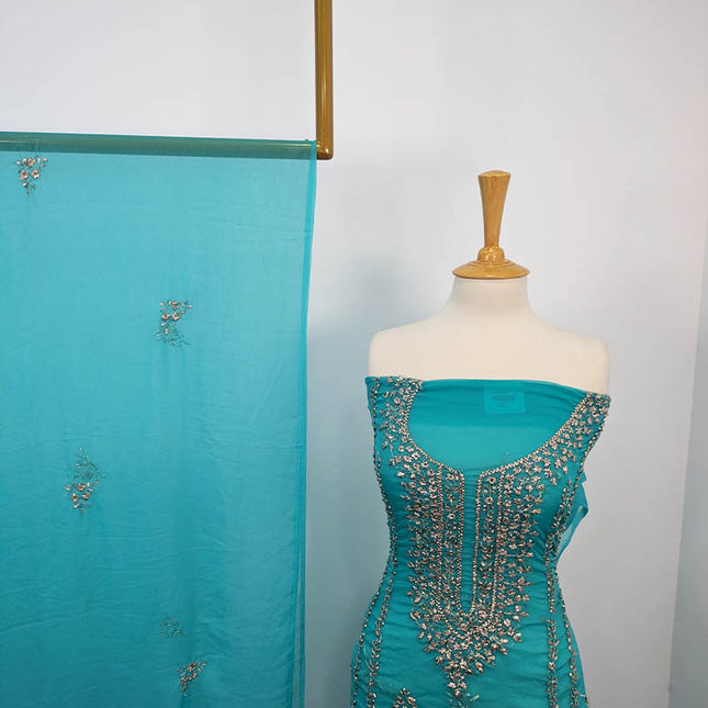 Chiffon Handmade Gotta Work 2PC Unstitched