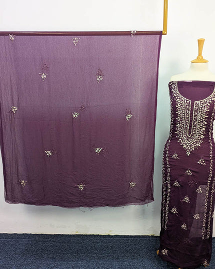 Chiffon Handmade Gotta Work 2PC Unstitched