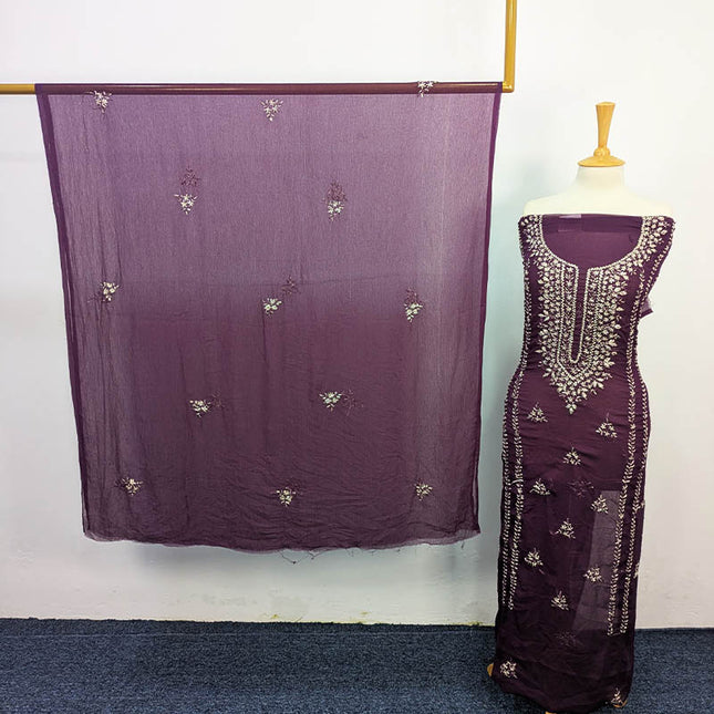 Chiffon Handmade Gotta Work 2PC Unstitched