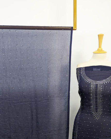 Chiffon with Handmade Mukesh Work Shirt Dupatta 2PC Unstitched