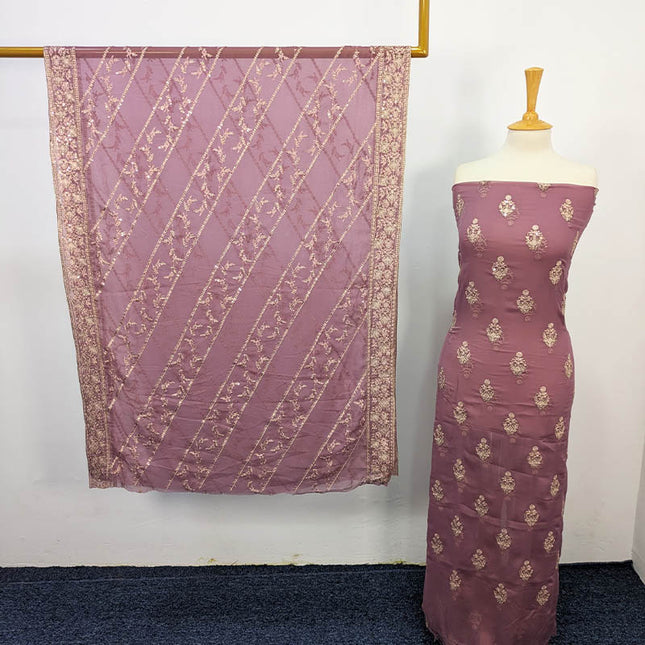 Embroidered Chiffon 2 PC Unstitched
