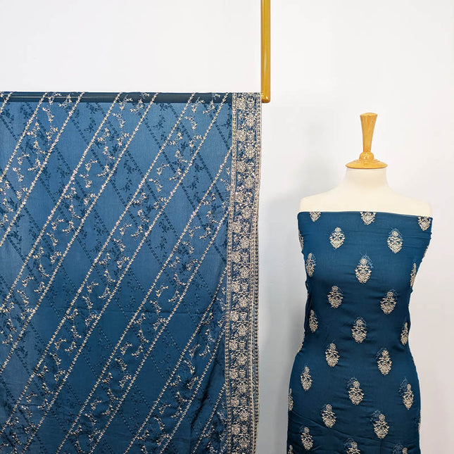 Embroidered Chiffon 2 PC Unstitched
