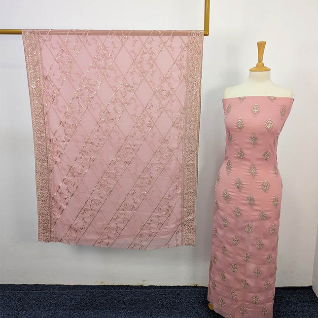 Embroidered Chiffon 2 PC Unstitched
