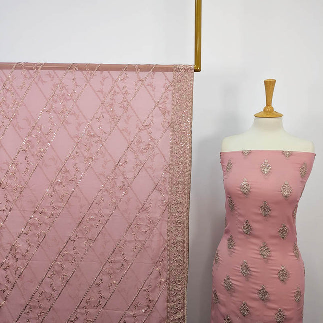 Embroidered Chiffon 2 PC Unstitched