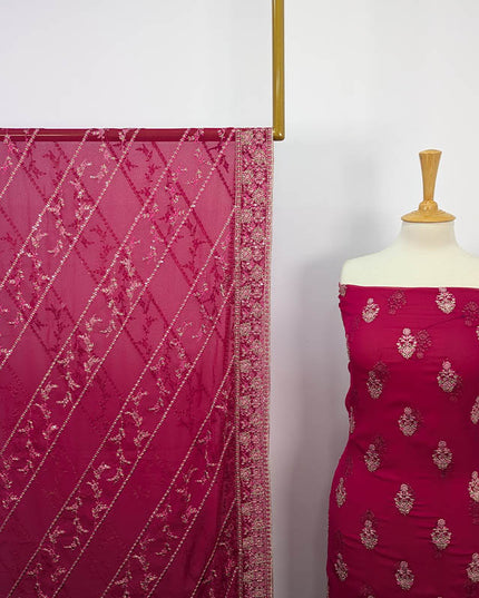 Embroidered Chiffon 2 PC Unstitched
