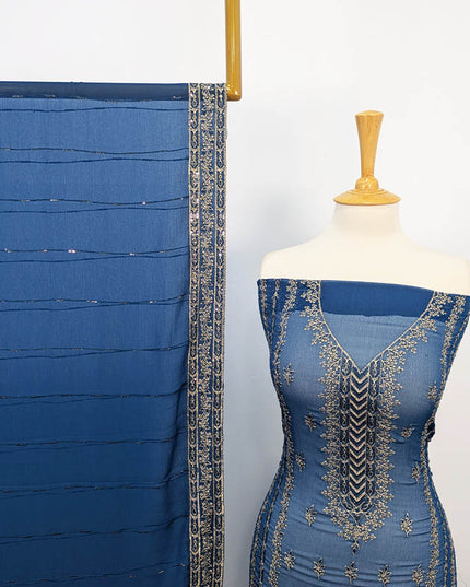 Embroidered Chiffon 2 PC Unstitched