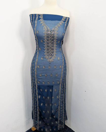 Embroidered Chiffon 2 PC Unstitched