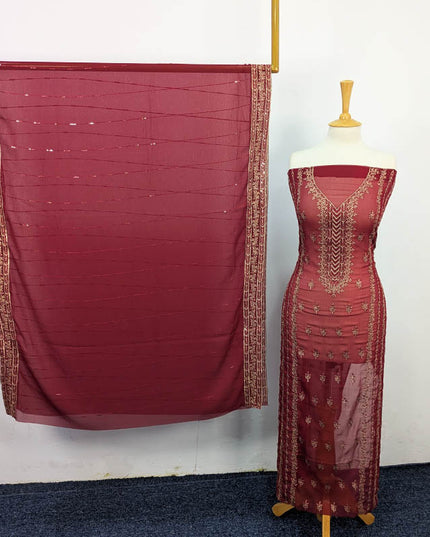 Embroidered Chiffon 2 PC Unstitched