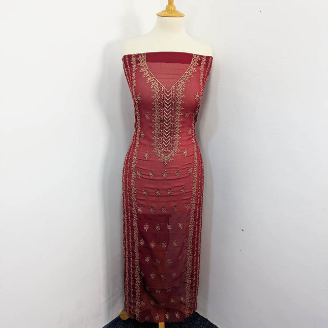 Embroidered Chiffon 2 PC Unstitched