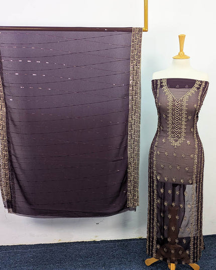 Embroidered Chiffon 2 PC Unstitched