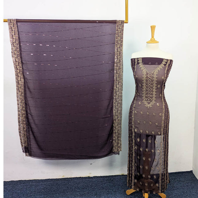 Embroidered Chiffon 2 PC Unstitched