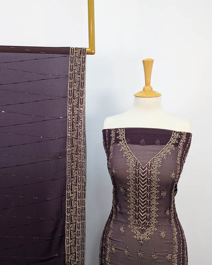 Embroidered Chiffon 2 PC Unstitched
