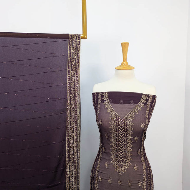 Embroidered Chiffon 2 PC Unstitched