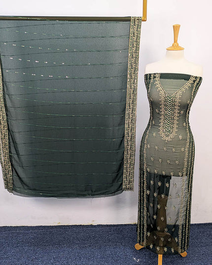 Embroidered Chiffon 2 PC Unstitched