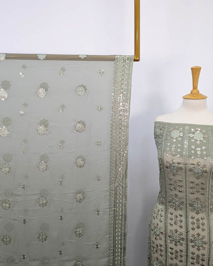 Embroidered Chiffon 2PC Unstitched
