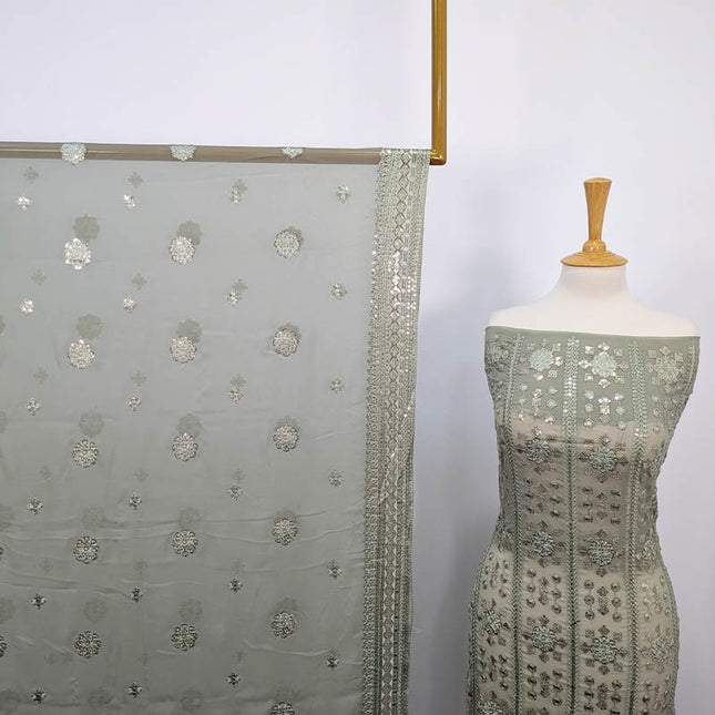 Embroidered Chiffon 2PC Unstitched