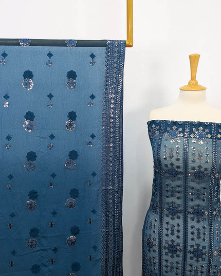 Embroidered Chiffon 2PC Unstitched