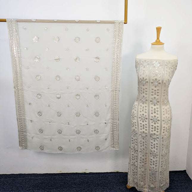 Embroidered Chiffon 2PC Unstitched