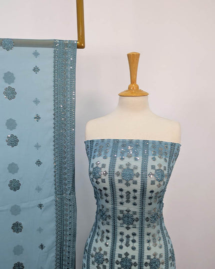 Embroidered Chiffon 2PC Unstitched