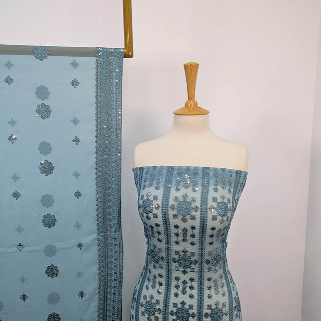 Embroidered Chiffon 2PC Unstitched