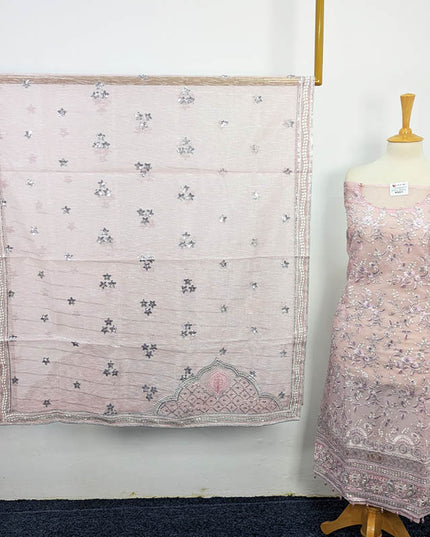 Khaadi Net Dress for Women – Embroidered 3PC | Apka Libas
