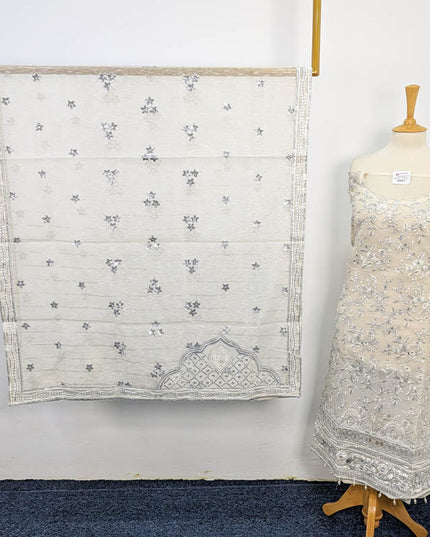 Khaadi Net Fabric 3PC Semi-Stitched Suit | Apka Libas