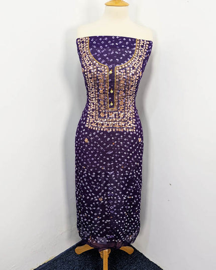 Fancy Chunnri + Press Gotta Work Chiffon 2 PC Unstitched