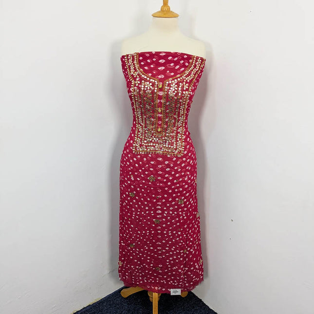Fancy Chunnri + Press Gotta Work Chiffon 2 PC Unstitched
