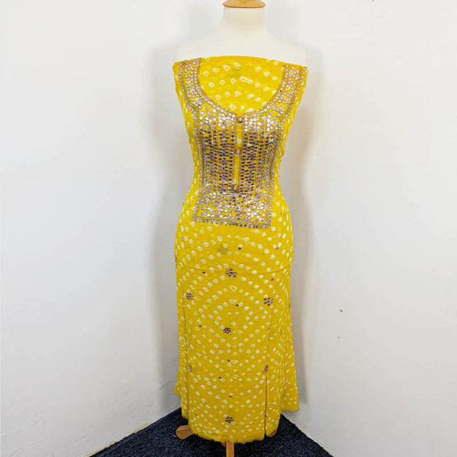 Fancy Chunnri + Press Gotta Work Chiffon 2 PC Unstitched
