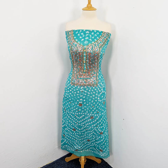 Fancy Chunnri + Press Gotta Work Chiffon 2 PC Unstitched