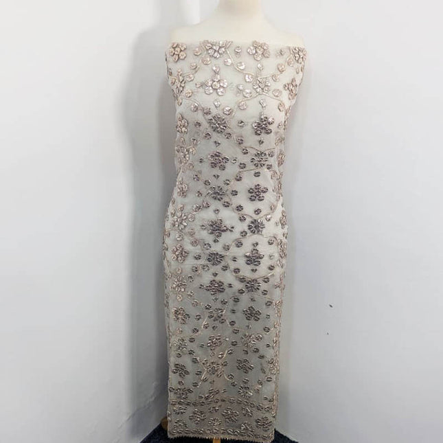 Handmade Dyeable Organza Full Jaal Gotta Work 2PC Unstitched