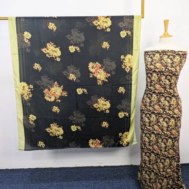 Digital Printed Marina  3PC Unstitched