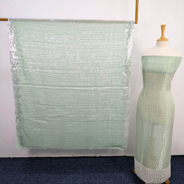 Fancy Silk Cut Dana Work 2PC Unstitched