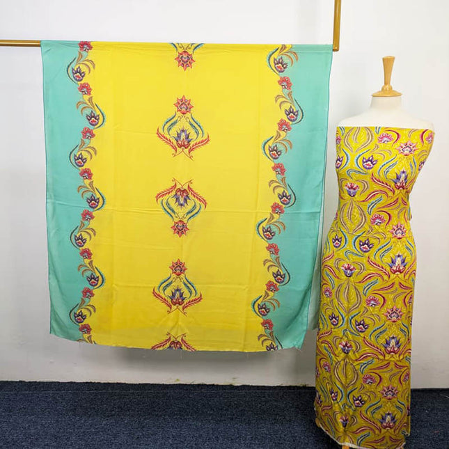 Digital Printed Marina  3PC Unstitched