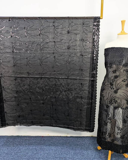 Fancy Silk Cut Dana Work 2PC Unstitched