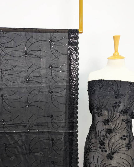 Fancy Silk Cut Dana Work 2PC Unstitched